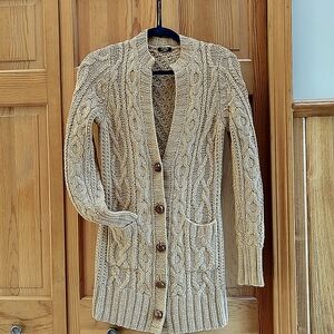 J. Crew Handknit Long Cardigan